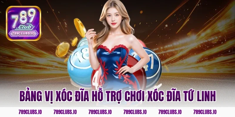 Bảng Vị Xóc Đĩa hỗ trợ chơi Xóc Đĩa Tứ Linh