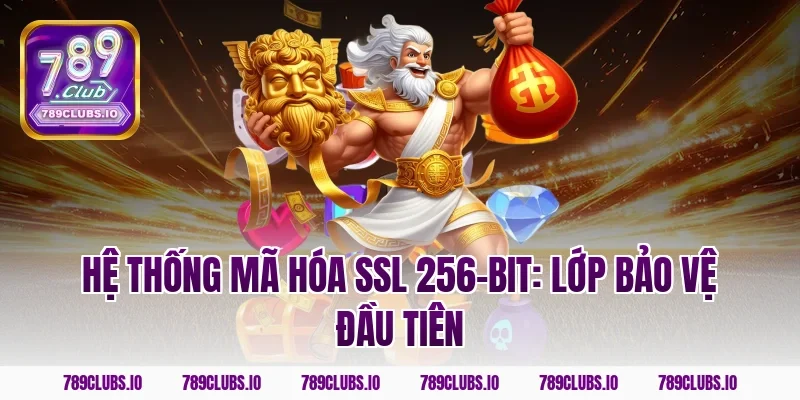 Hệ thống mã hóa SSL 256-bit: Lớp bảo vệ đầu tiên