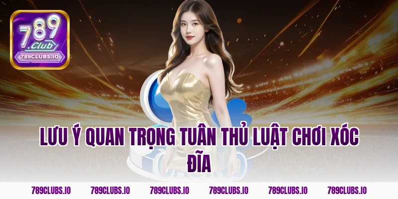 Lưu ý quan trọng tuân thủ Luật Chơi Xóc Đĩa